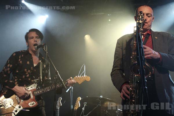 GALLON DRUNK - 2007-10-29 - PARIS - La Maroquinerie - James Johnston - Terry Edwards